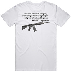 Luke 22:36 Mens Vintage T Shirt