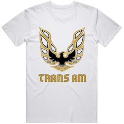 Gold Trans Am Logo Mens Vintage T Shirt