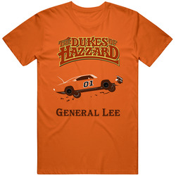 Dukes Of Hazzard - Orange Arms Mens Vintage T Shirt