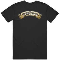 Wex The Vincent Motorcycles Logo 200815 Mens Vintage T Shirt