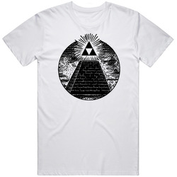 Funny Triforce Fun Art White Mens Vintage T Shirt