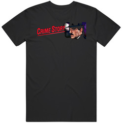 Dennis Farina Retro Tv Crime Story Drama Mens Vintage T Shirt