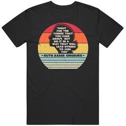 Fight For Notorious Rbg Mens Vintage T Shirt
