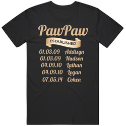 Pawpaw Established For Margo Mens Vintage T Shirt