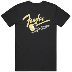 New Genuine Fender Original Tele Mens Vintage T Shirt