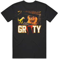 Gritty Philadelphia Hockey It Horror Parody Mens Vintage T Shirt