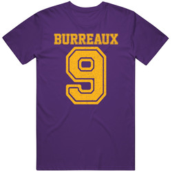 Joe Burrow Burreaux Geaux Louisiana Football Fan Mens Vintage T Shirt