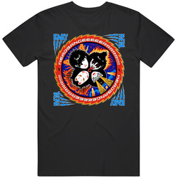 Babymetal Kiss Band Mens Vintage T Shirt
