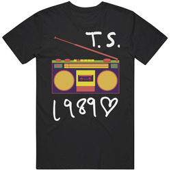 T.s Radio 1989 Mens Vintage T Shirt