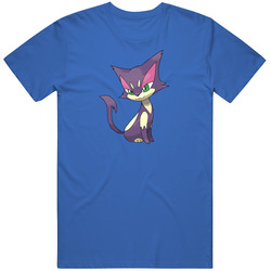 Purrloin Pokemon Pig In Mens Vintage T Shirt