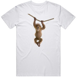 Monkey Mens Vintage T Shirt