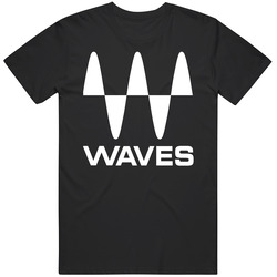 Waves Audio Plugins Logo Mens Vintage T Shirt