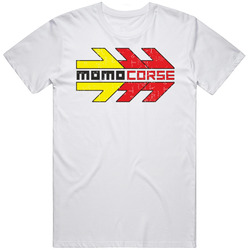 Momo Corse Automobile Car Truck Motorcycle Auto Parts Cool Distressed Style Brand Logo Emblem Mens Vintage T Shirt