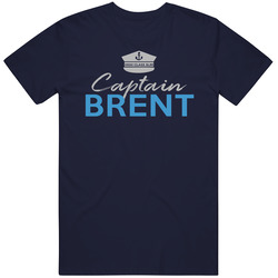 Captain Brent Mens Vintage T Shirt