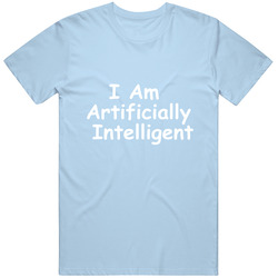 I Am Artificially Intelligent Mens Vintage T Shirt