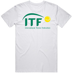 International Tennis Federation Mens Vintage T Shirt