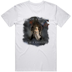 I'm Not A Princess Mens Vintage T Shirt