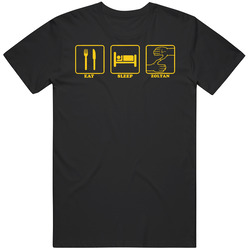 Eat Sleep Zoltan Pittsburgh Baseball Mens Vintage T Shirt
