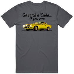 Barracuda Plymouth Car Cuda Retro Classic Mens Vintage T Shirt