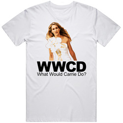 What Would Carrie Do Sex In The City Mens Vintage T Shirt