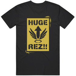 Overwatch Mercy T Shirt Huge Rez!! Spray Tee Cotton Classic T Shirt