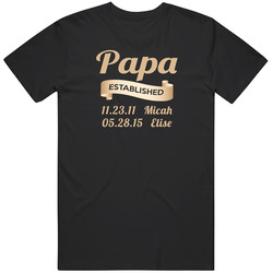 Papa For Kenneth Cotton Classic T Shirt