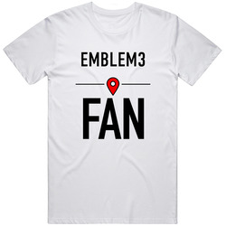 Emblem3 Fan Funny Cotton Classic T Shirt