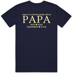 Papa For Natalie Cotton Classic T Shirt