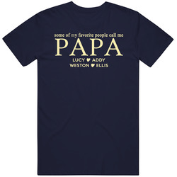 Papa For Jennifer Cotton Classic T Shirt