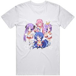 Lucky Star 09 Anime Cotton Classic T Shirt