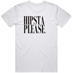 Hipsta Please Music Cotton Classic T Shirt