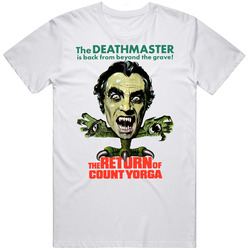 The Return Of Count Yorga Deathmaster Vampires Horror Cult Movie Cotton Classic T Shirt