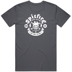 Too Fast To Fail Spitfire Ride The Fire Cool Logo T Shirt San Francisco Cotton Classic T Shirt