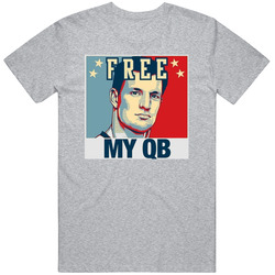 Free My Qb Tom Brady New England Patriots Ultimate Pats Fan Cotton Classic T Shirt