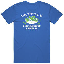 Lettuce Tastes Like Sad Funny Cotton Classic T Shirt