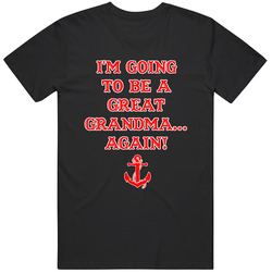 Im Going To Be A Great Grandma Again Cotton Classic T Shirt