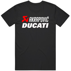 Akrapovic Ducati Cotton Classic T Shirt