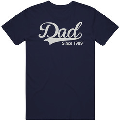 Dad Since 1989 Cotton Classic T Shirt