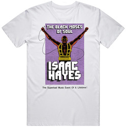 Isaac Hayes, T-shirt, Handbill, Live At The Apollo, Funk, Soul, Staples Sisters, Retrok Cotton Classic T Shirt