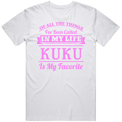 Of All Things Called Kuku Mother Mom Mother's Day Cotton Classic T Shirt