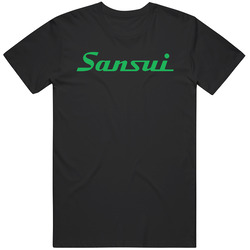Sansui Mens Black Cotton Classic T Shirt