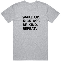 Wake Up Cotton Classic T Shirt