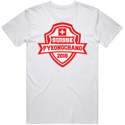 2018 Pyeongchang Olympic Games Country Switzerland Suisse Olympics Sports Cool Fan Cotton Classic T Shirt