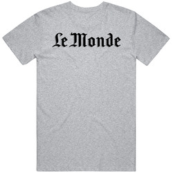 Le Monde Media Cotton Classic T Shirt