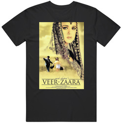 Veer-zaara Hindi Old Film Movie Cotton Classic T Shirt