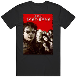 The Lost Boys 80s Horror Vintage Movie Men's T-Shirt Black Clothing New From US Cotton Classic T Shirt