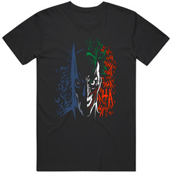 The Joker Haha Batman Crossover Parody Cotton Classic T Shirt