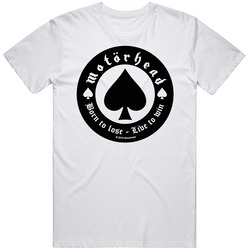 Motor White Cotton Classic T Shirt
