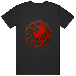 Game Of Thrones Dragons Cotton Classic T Shirt