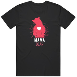 Gift Idea For Moms Mama Bear Mother's Day Mother's Gift Cotton Classic T Shirt